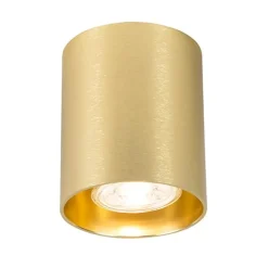 Design opbouwspot goud GU10 50mm - Tubo