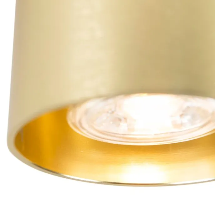 Design opbouwspot goud GU10 50mm - Tubo