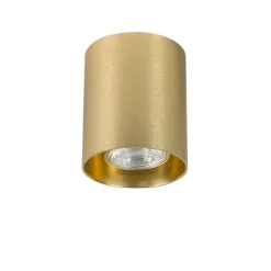 Design opbouwspot goud GU10 50mm - Tubo