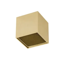 Design opbouwspot goud GU10 111mm - Box Honey
