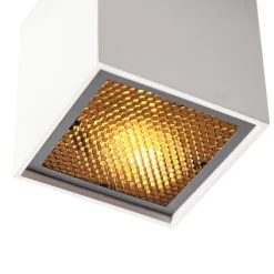 Design opbouwspot wit GU10 50mm - Qubo Honey