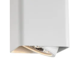 Design opbouwspot wit GU10 70mm draai- en kantelbaar - Vox