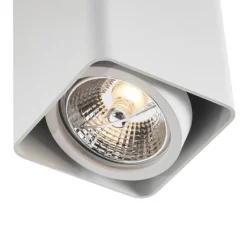 Design opbouwspot wit GU10 70mm draai- en kantelbaar - Vox