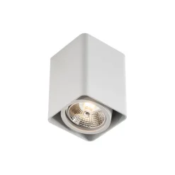 Design opbouwspot wit GU10 70mm draai- en kantelbaar - Vox