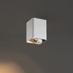 Design opbouwspot wit GU10 70mm draai- en kantelbaar - Vox