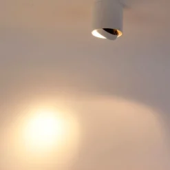 Design opbouwspot wit GU10 111mm - Impact