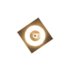 Design opbouwspot wit GU10 111mm - Box Honey