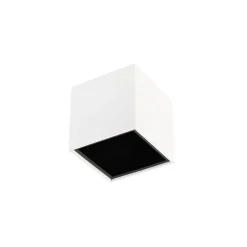 Design opbouwspot wit GU10 111mm - Box Honey