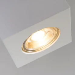 Design opbouwspot wit GU10 50mm - Quba 2