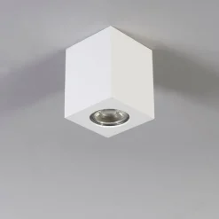 Design opbouwspot wit GU10 50mm - Quba 2