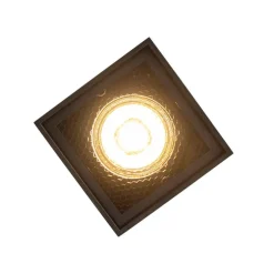 Design opbouwspot zwart GU10 50mm- Qubo Honey