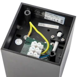 Design opbouwspot zwart GU10 50mm- Qubo Honey