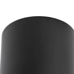 Design opbouwspot zwart GU10 50mm - Tubo Honey