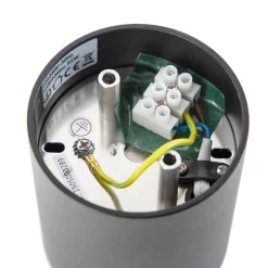 Design opbouwspot zwart GU10 50mm - Tubo Honey