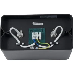 Design opbouwspot zwart GU10 70mm 2-lichts draai- en kantelbaar - Vox