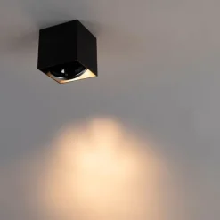 Design opbouwspot zwart vierkant - Box