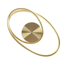 Design plafondlamp goud incl. LED 3 staps dimbaar - Rowan