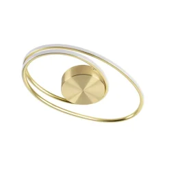 Design plafondlamp goud incl. LED 3 staps dimbaar - Rowan