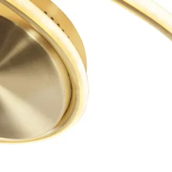 Design plafondlamp goud incl. LED 3 staps dimbaar - Rowan