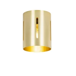 Design plafondlamp goud met lichteffect - Yana