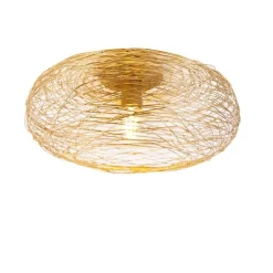 Design plafondlamp goud ovaal - Sarella