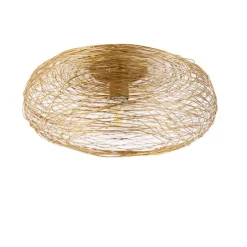 Design plafondlamp goud ovaal - Sarella