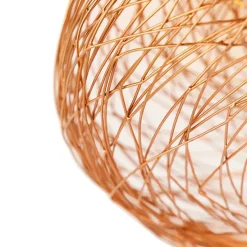 Design plafondlamp koper ovaal - Sarella