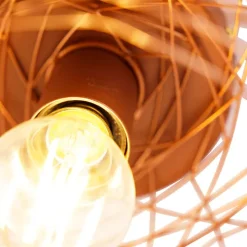 Design plafondlamp koper ovaal - Sarella