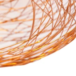 Design plafondlamp koper ovaal - Sarella