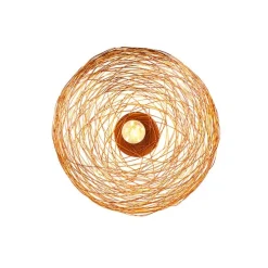 Design plafondlamp koper ovaal - Sarella