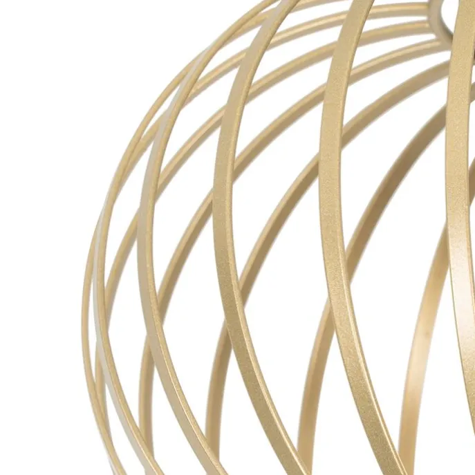 Design plafondlamp messing 30 cm - Johanna