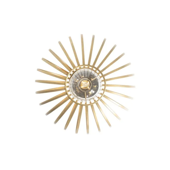 Design plafondlamp messing 30 cm - Johanna