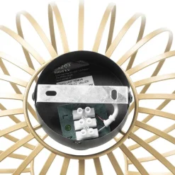 Design plafondlamp messing 30 cm - Johanna