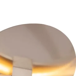 Design plafondlamp staal dimbaar incl. LED - Viola Due