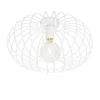 Design plafondlamp wit 39 cm - Johanna