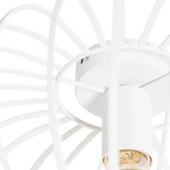 Design plafondlamp wit 39 cm - Johanna