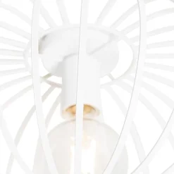 Design plafondlamp wit 39 cm - Johanna