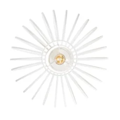 Design plafondlamp wit 39 cm - Johanna