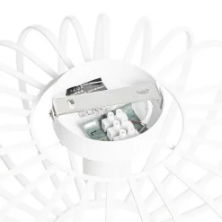 Design plafondlamp wit 39 cm - Johanna