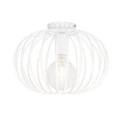 Design plafondlamp wit 30 cm - Johanna