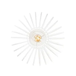 Design plafondlamp wit 30 cm - Johanna