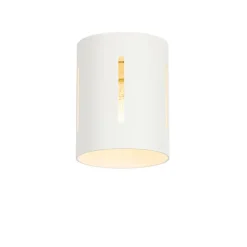 Design plafondlamp wit met lichteffect - Yana