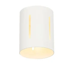 Design plafondlamp wit met lichteffect - Yana