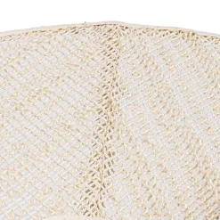 Design plafondlamp wit met stof 3-lichts - Jane