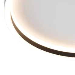 Design plafondlamp zwart incl. LED - Daniela