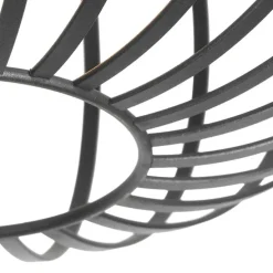 Design plafondlamp zwart 30 cm - Johanna