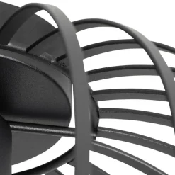 Design plafondlamp zwart 30 cm - Johanna