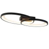 Design plafondlamp zwart incl. LED - Alexandra