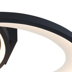 Design plafondlamp zwart incl. LED - Alexandra