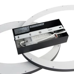 Design plafondlamp zwart incl. LED - Alexandra